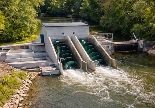 réalisation complète de centrales hydroélectriques