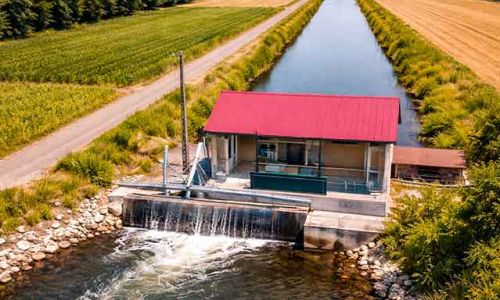 réalisation complète de centrales hydroélectriques