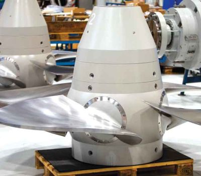 Maintenance turbine Kaplan